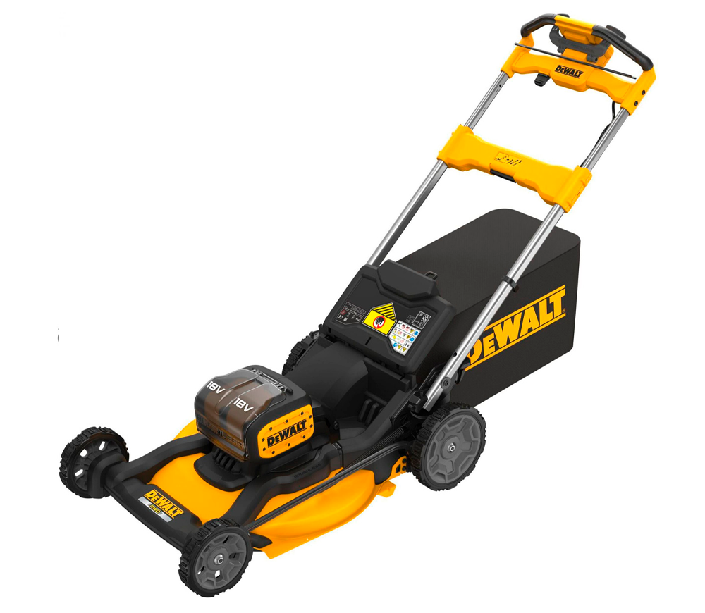 Mașină de tuns gazonul cu acumulator DEWALT DCMWSP156W2-QW 530mm 2x18V 8Ah photo 0