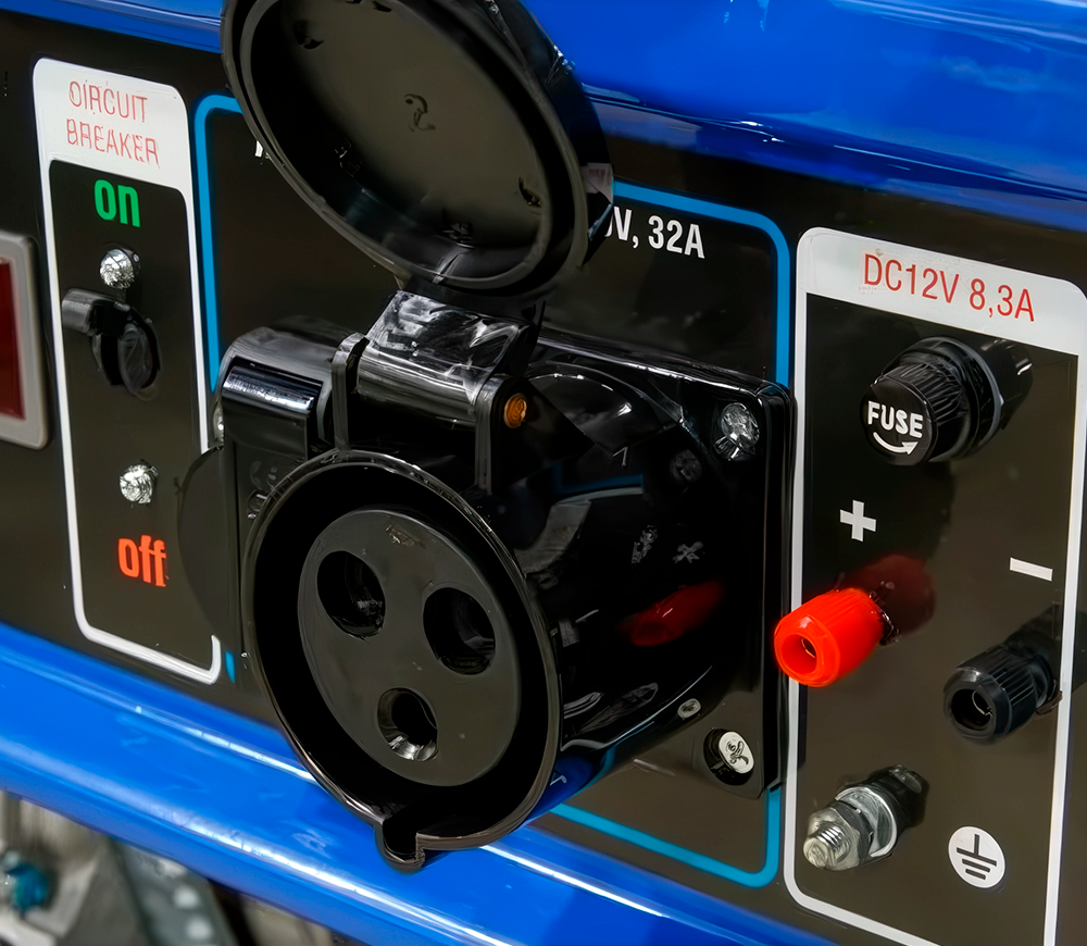 Generator electric ECO PE-7001RS 5.5kw Benzină AVR photo 2
