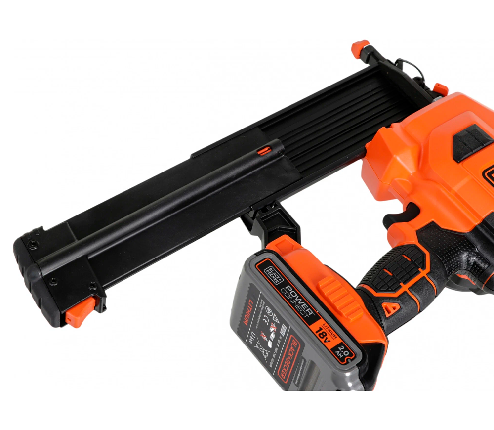 Nailer cu acumulator BLACK&DECKER BCNG01D1 60bat/min 18V 2Ah photo 7
