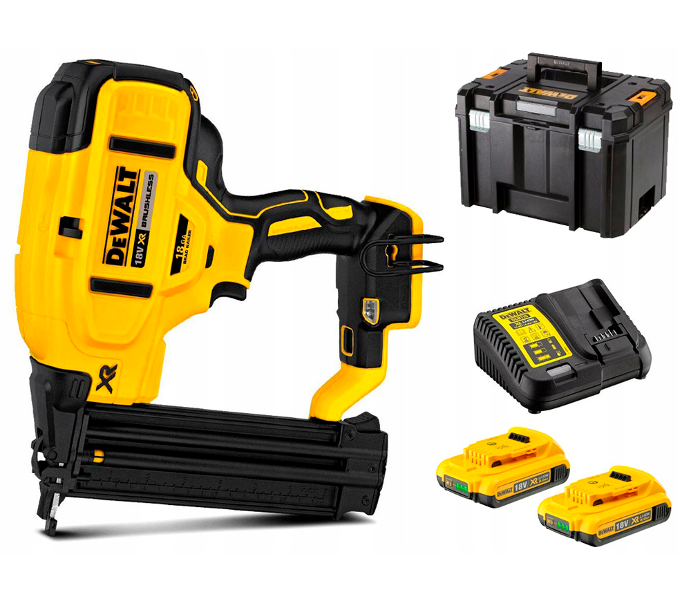 Capsator cu acumulator DEWALT DCN680D2-QW 240bat/min 18V 2Ah photo