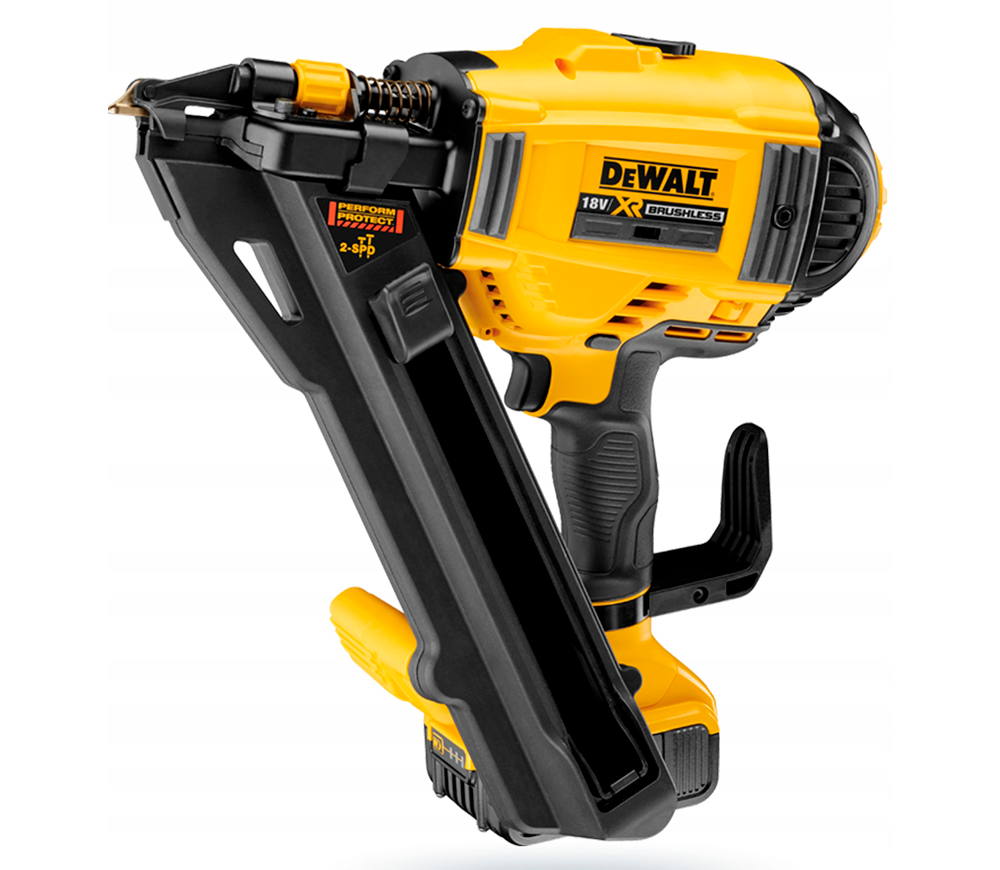 Nailer cu acumulator DEWALT DCN693P2 120bat/min 18V 5Ah photo 0