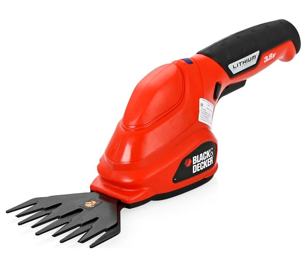 Trimmer-foarfece gard viu cu acumulator BLACK&DECKER GSL200-QW 100mm 3.6V 1.1Ah photo