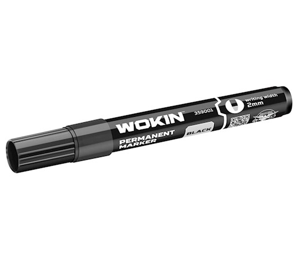 Marker permanent WOKIN 359001 Negru photo