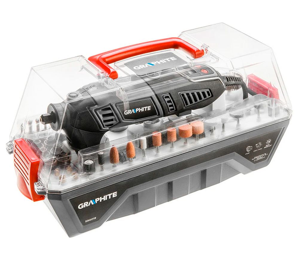 Polizor drept GRAPHITE 59G019 170w photo 3