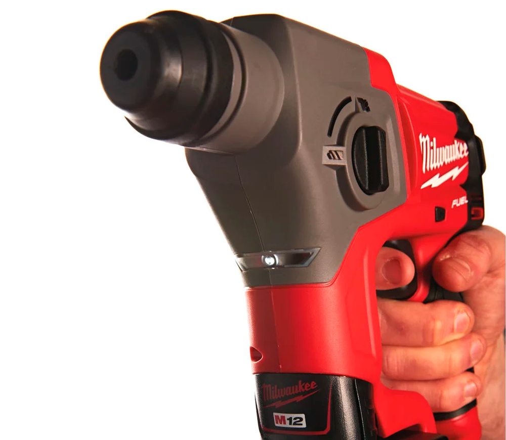 Ciocan rotopercutor cu acumulator (fără bat) MILWAUKEE M12CH-0 1.1J 12V photo 3