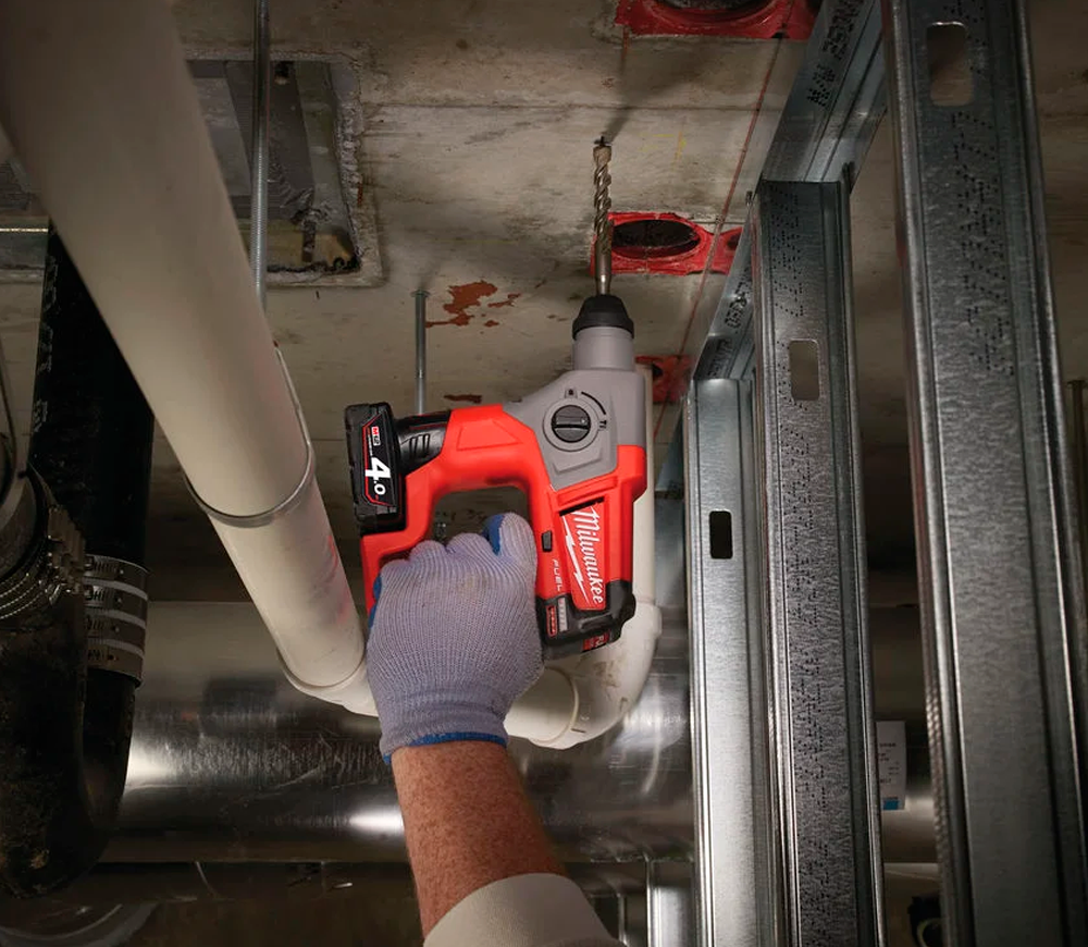 Ciocan rotopercutor cu acumulator (fără bat) MILWAUKEE M12CH-0 1.1J 12V photo 5
