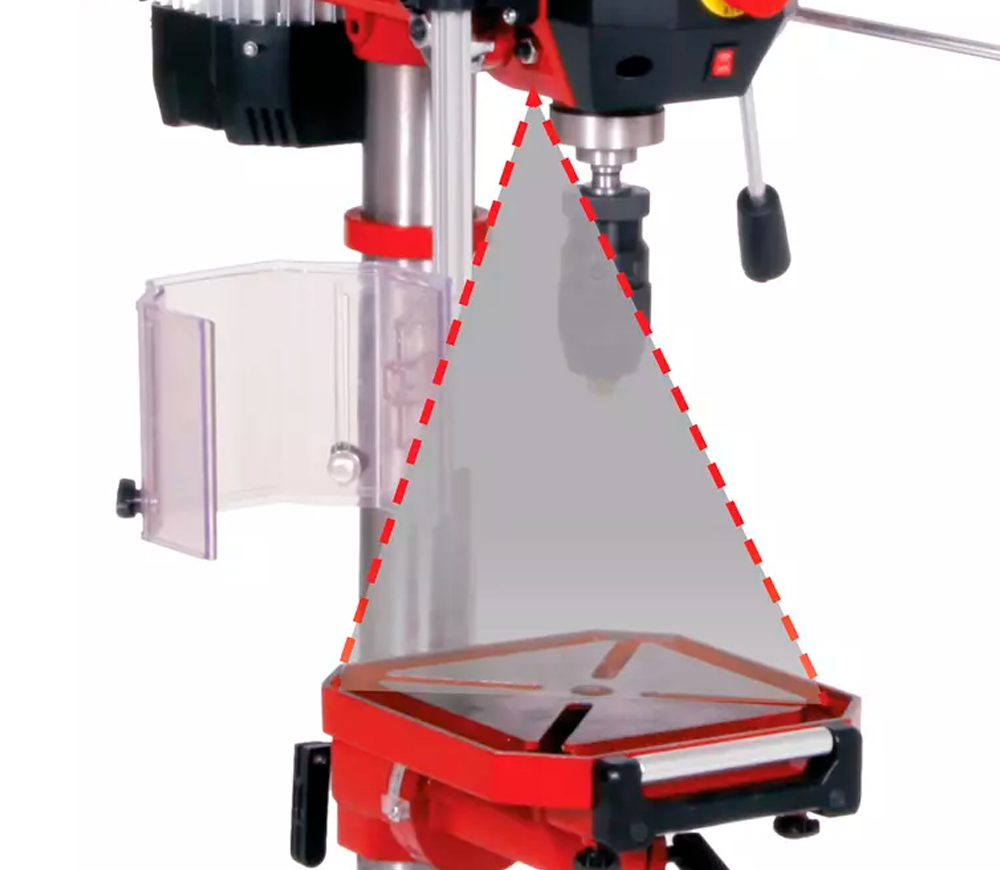 Maşină de găurit cu coloană și masă EINHELL TE-BD 750 E 750w photo 1