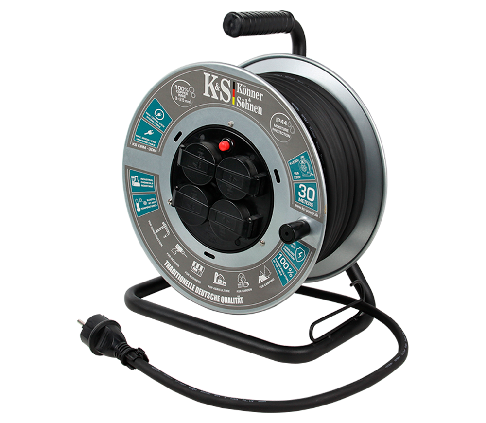 Prelungitor cu tambur Könner&Söhnen KS CRM-30M photo 1