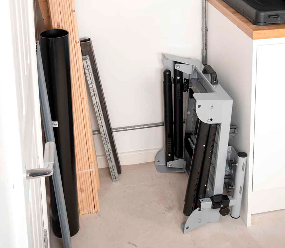 Bancă de lucru pentru ferăstraie mitre EVOLUTION 005-0002 460x600 mm 815mm photo 6