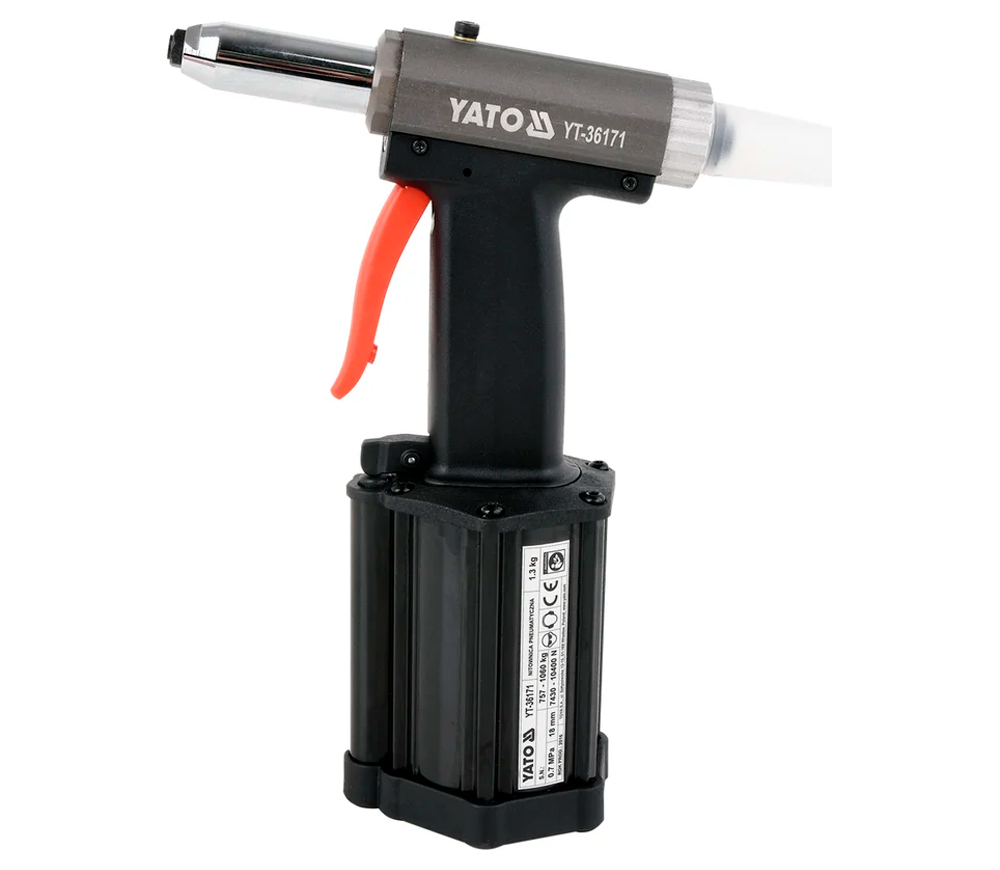 Mașină pneumatică de nituire YATO YT36171 2.4-5mm 7bar photo 1