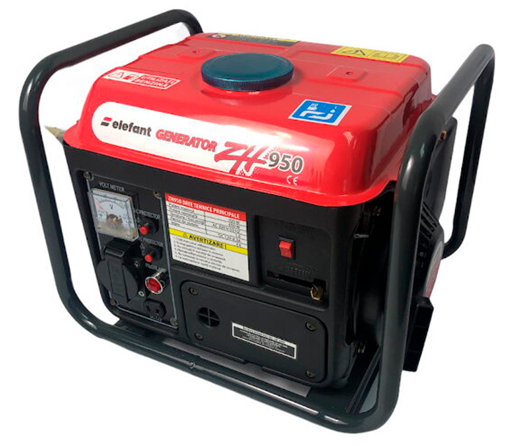 Generator electric Elefant ZH950 0.7kw Benzină AVR photo 0