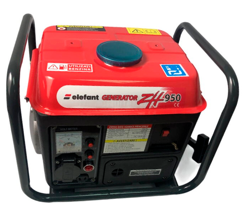 Generator electric Elefant ZH950 0.7kw Benzină AVR photo 2
