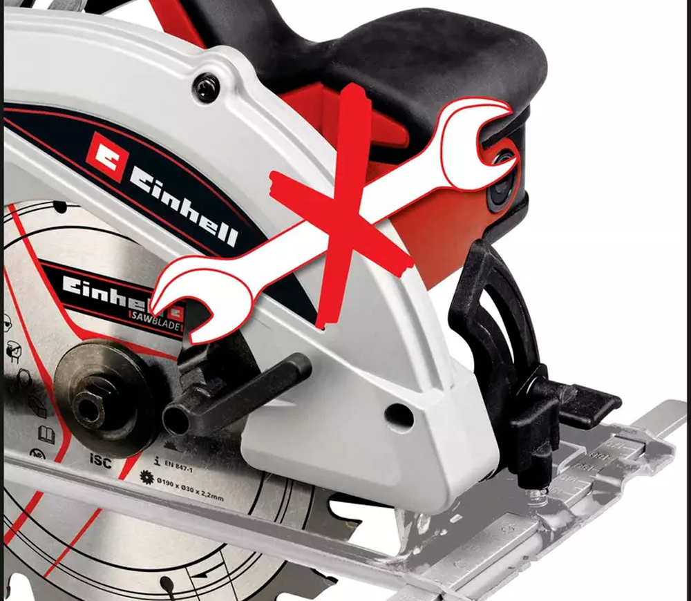 Дисковая пила EINHELL TE-CS 1250 1250вт 165мм photo 0