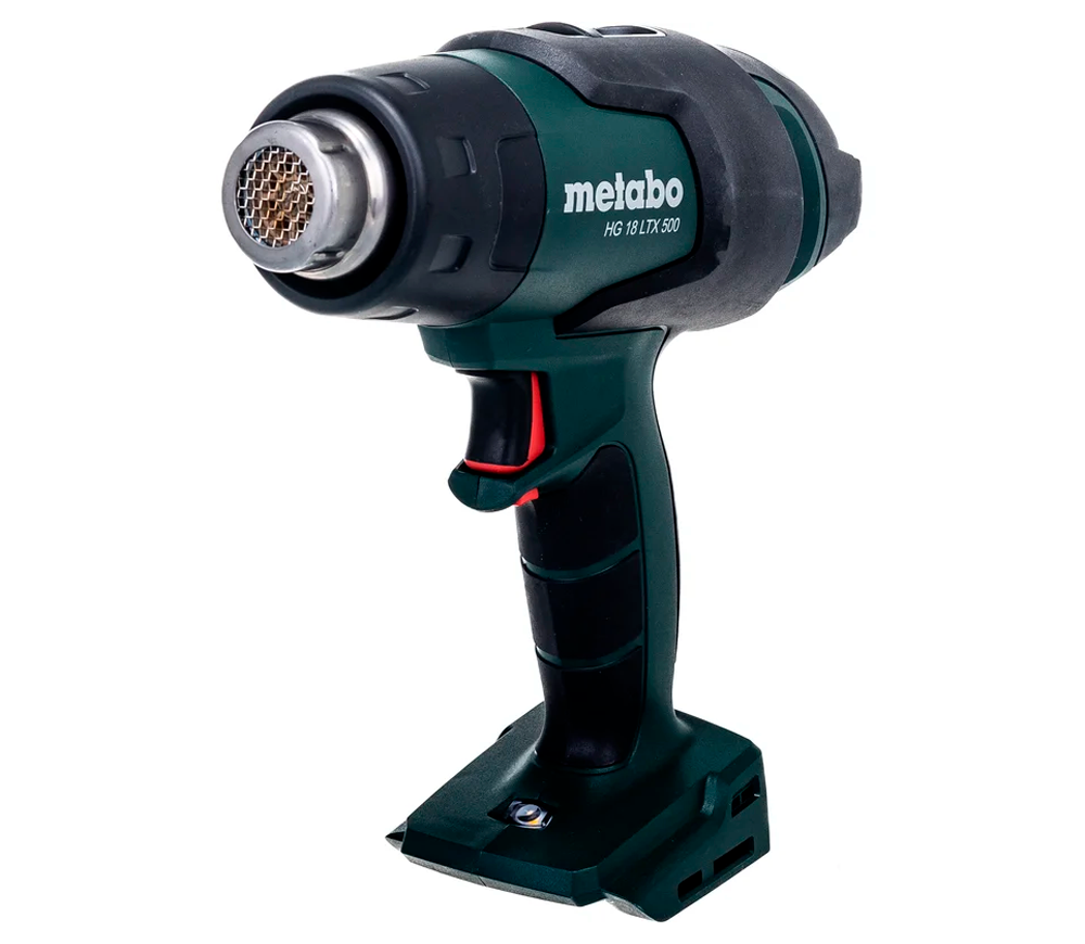 Suflantă de aer cald cu acum. (fără bat) METABO HG 18 LTX 500 500°C photo 2
