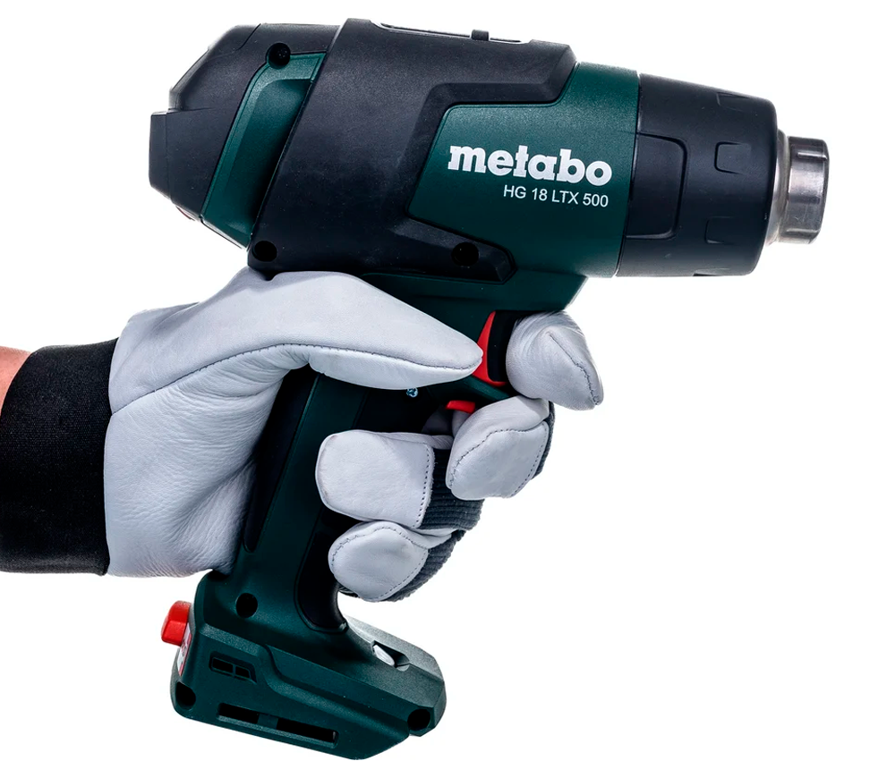 Suflantă de aer cald cu acum. (fără bat) METABO HG 18 LTX 500 500°C photo 4