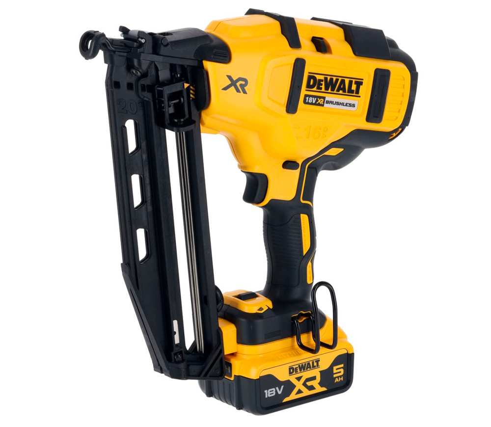 Capsator cu acumulator DEWALT DCN660P2-QW 240bat/min 18V 5Ah photo 0
