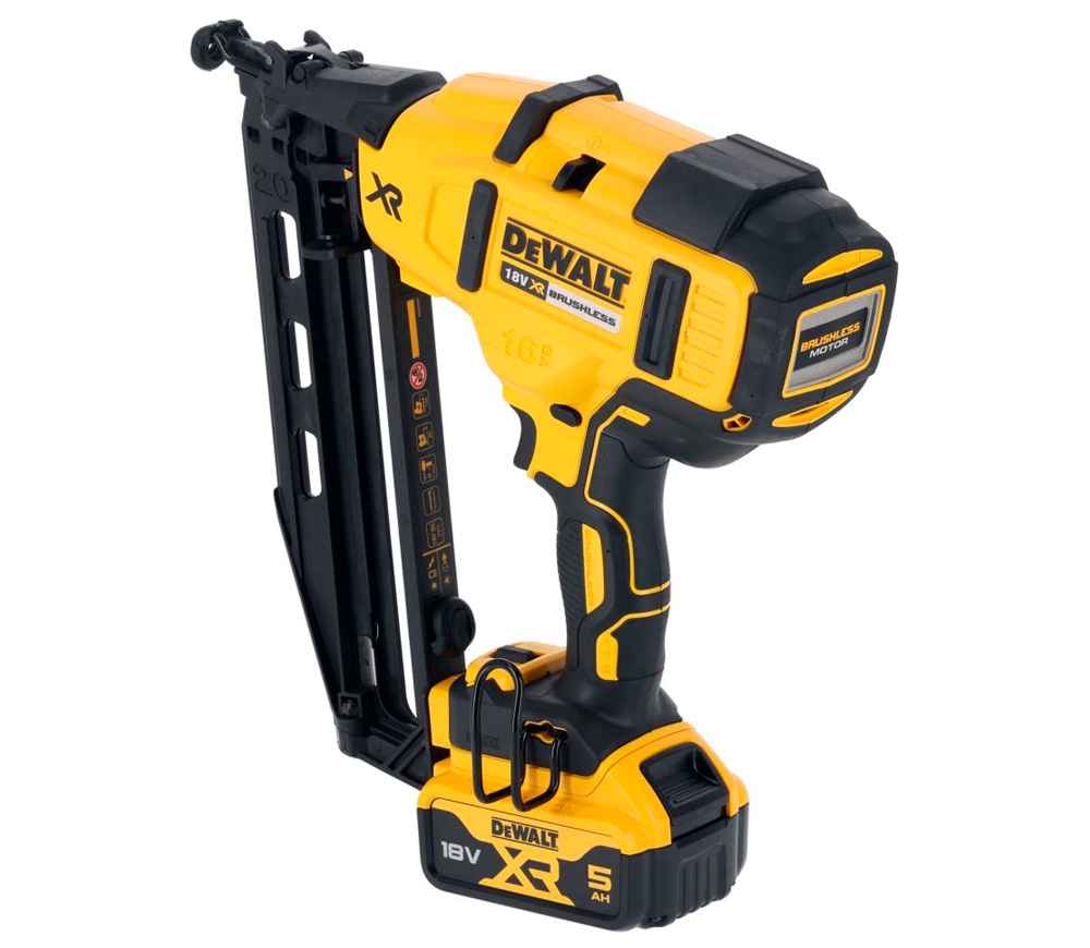 Capsator cu acumulator DEWALT DCN660P2-QW 240bat/min 18V 5Ah photo 2