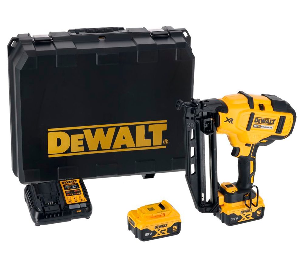 Capsator cu acumulator DEWALT DCN660P2-QW 240bat/min 18V 5Ah photo