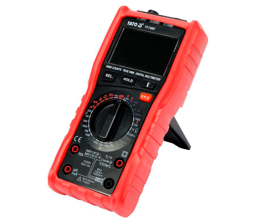 Multimetru digital YATO YT73097 0/1000V 0/10A photo 0