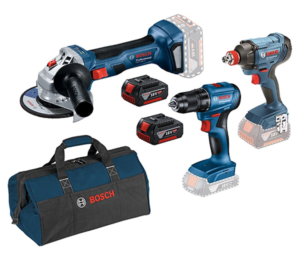 Набор аккумуляторных инструментов BOSCH 0615990N3P photo