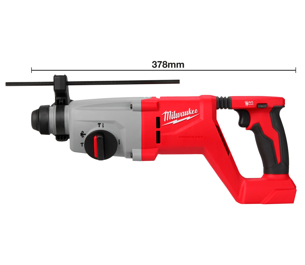 Ciocan rotopercutor cu acumulator (fără bat) MILWAUKEE M18 BLHACD26-0X 2.6J 18V photo 4