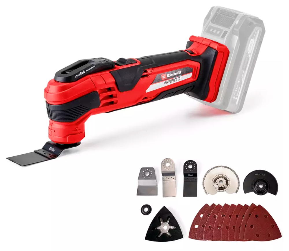Uneltă multifuncțională EINHELL VARRITO Solo 18V 40000osc/min photo