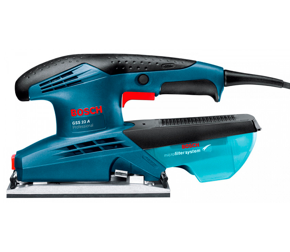 Mașină de șlefuit cu vibrații BOSCH GSS 23 A 190w photo 0