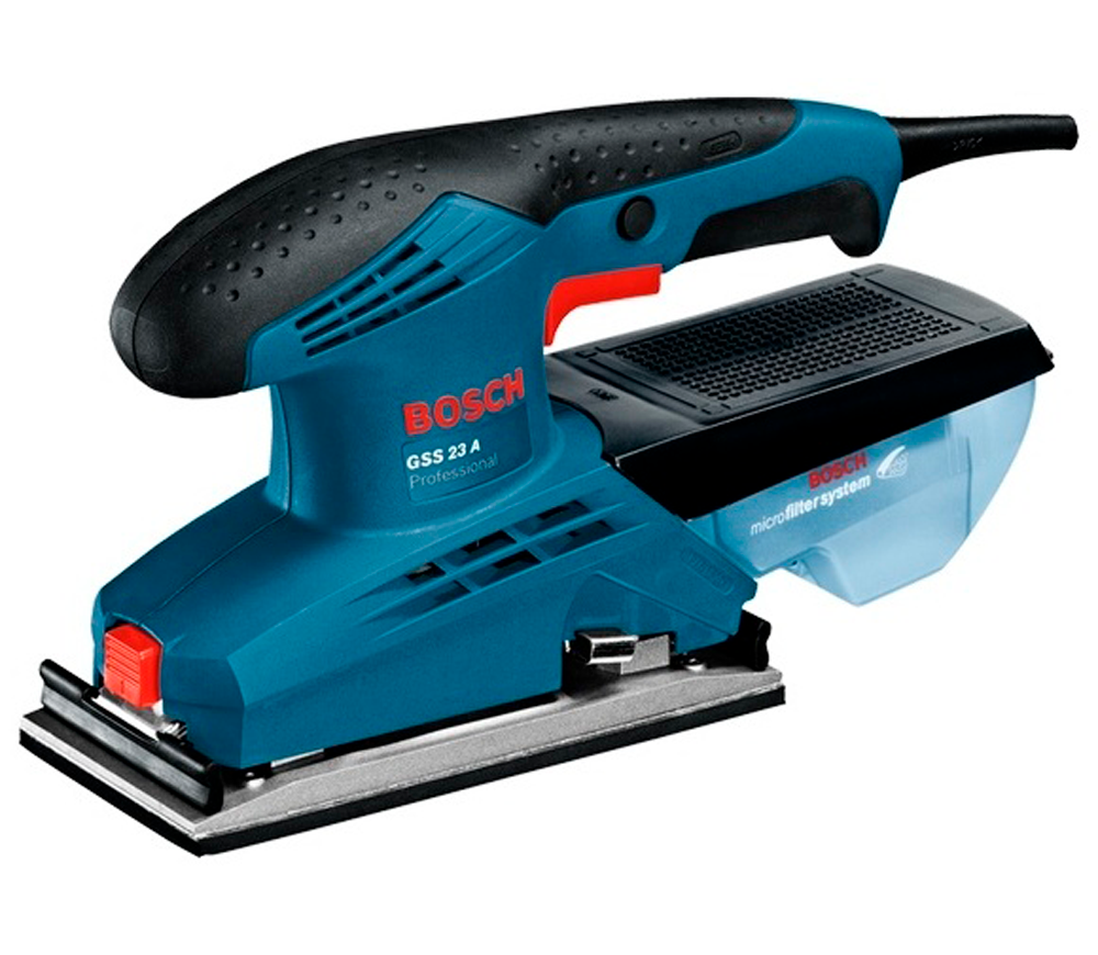 Mașină de șlefuit cu vibrații BOSCH GSS 23 A 190w photo