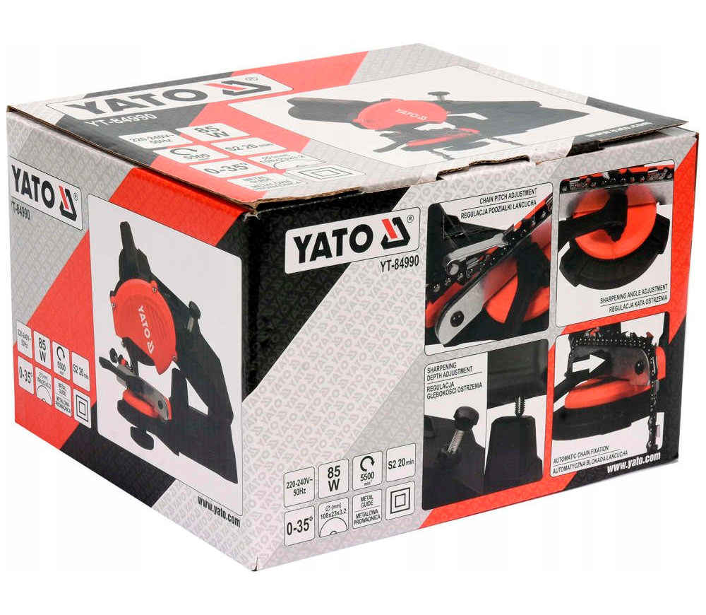 Mașină de ascuțit lanțuri YATO YT84990 85w 108mm photo 1