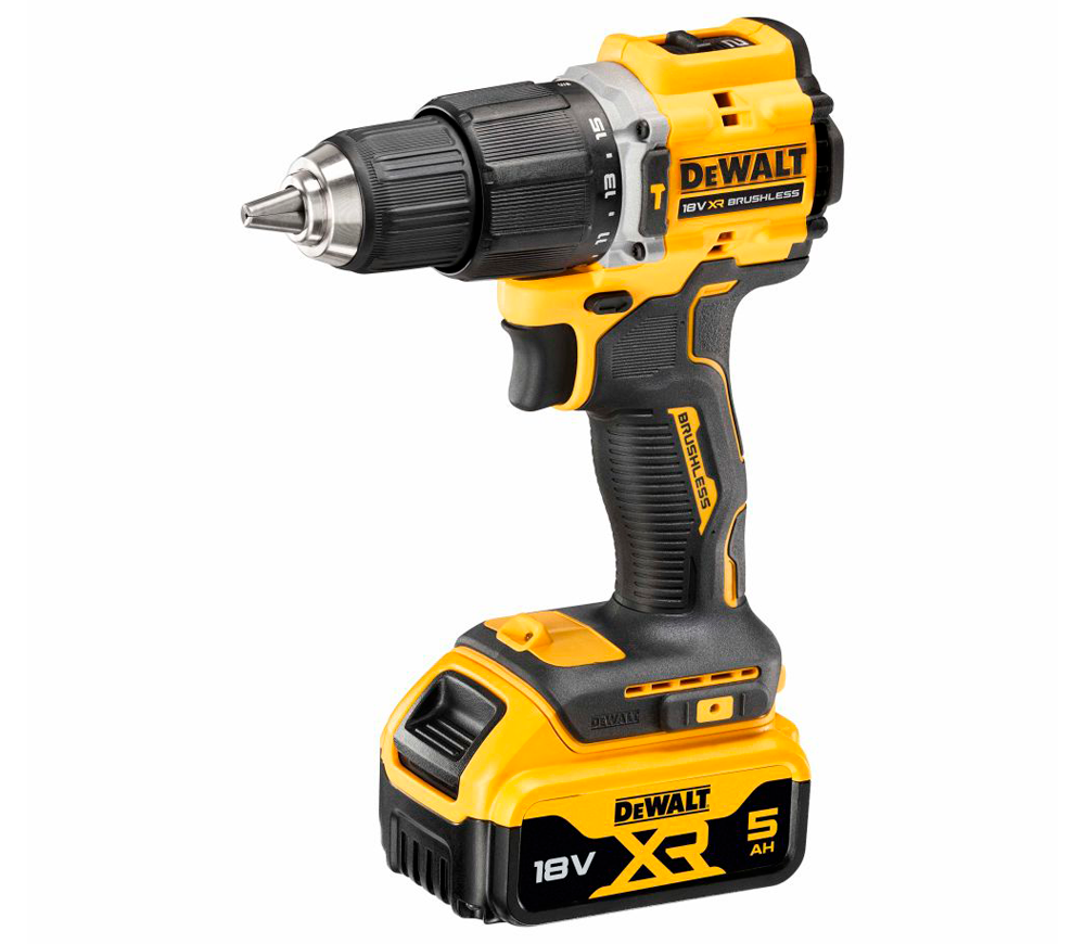 Mașină de înșurubat cu percuție cu acum. DEWALT DCD100YP2T-QW 18V 5Ah photo 0