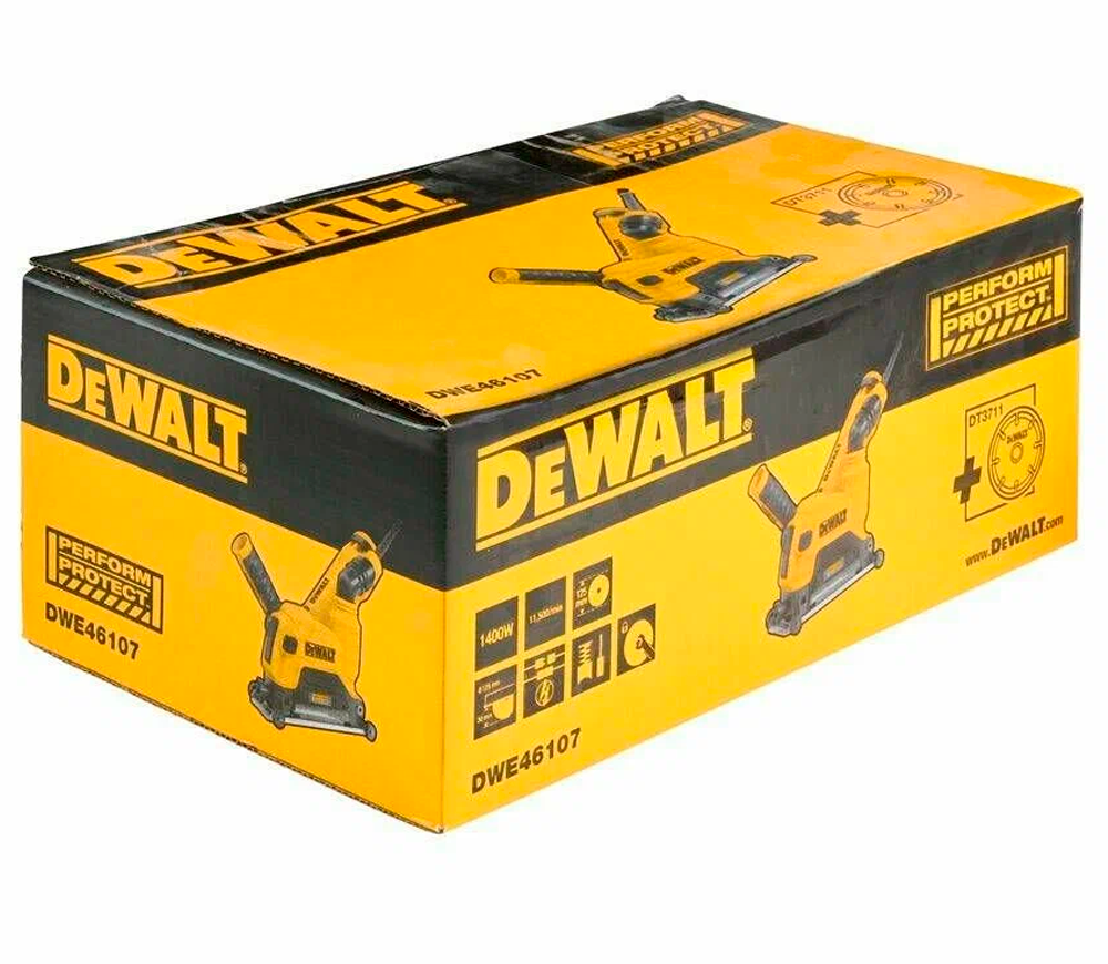 Mașină de tăiat canale DEWALT DWE46107-QS 1400w photo 3