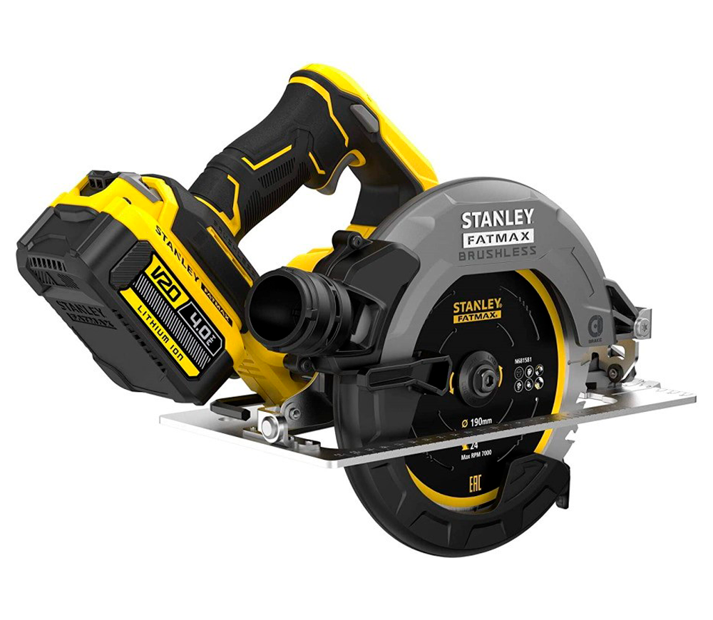 Fierăstrău circular cu acumulator STANLEY SFMCS550M2K-QW 190mm 18V 4Ah photo 1
