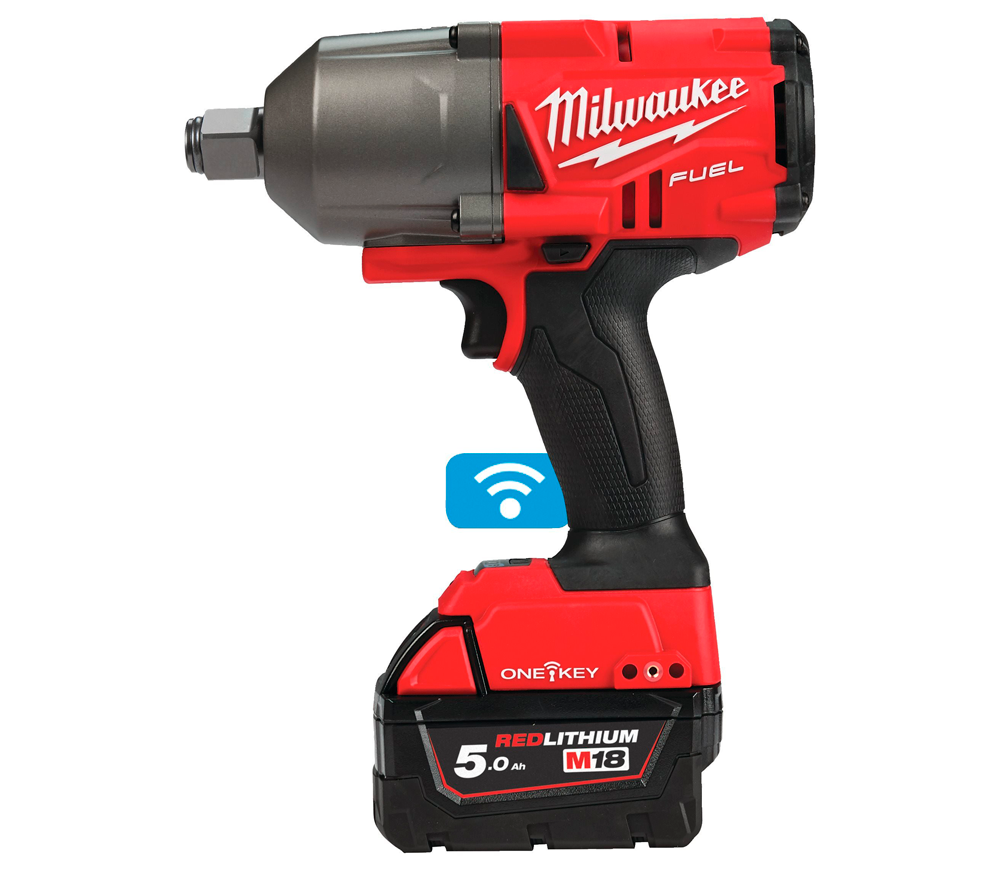 Mașină de înșurubat cu impact cu acumulator 18V 2x5Ah MILWAUKEE M18 ONEFHIWF34-502X  2034Nm photo 0