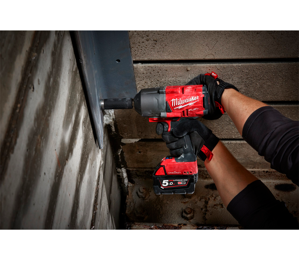 Mașină de înșurubat cu impact cu acumulator 18V 2x5Ah MILWAUKEE M18 ONEFHIWF34-502X  2034Nm photo 2