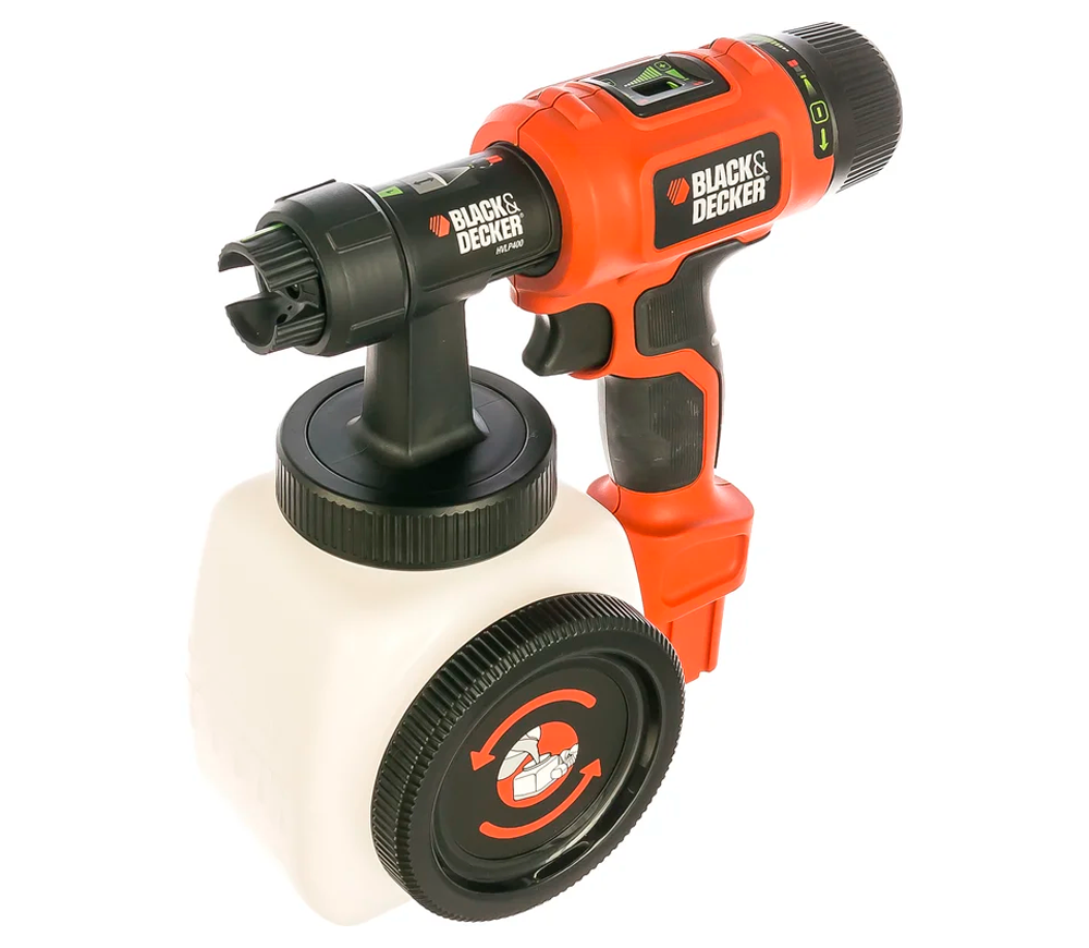 Aparat de vopsit BLACK&DECKER HVLP400 450w photo 4