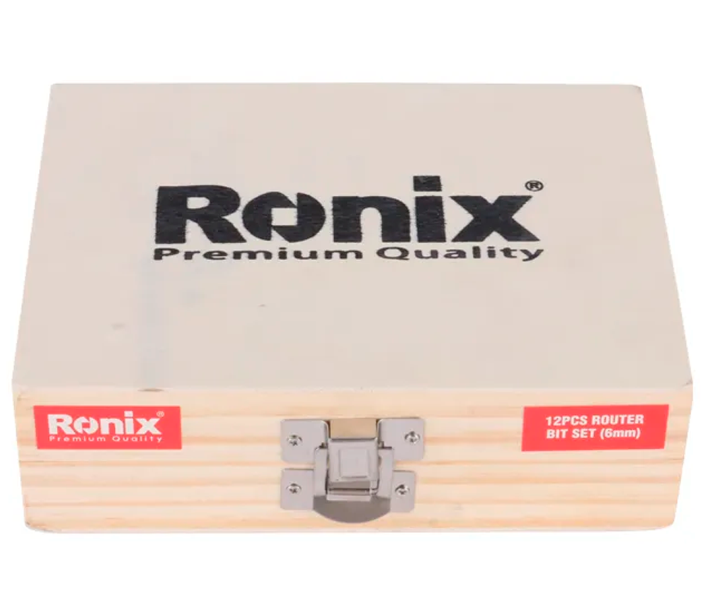 Set 12 freze pe lemn RONIX RH-5341 4-45mm Ø6 mm photo 3