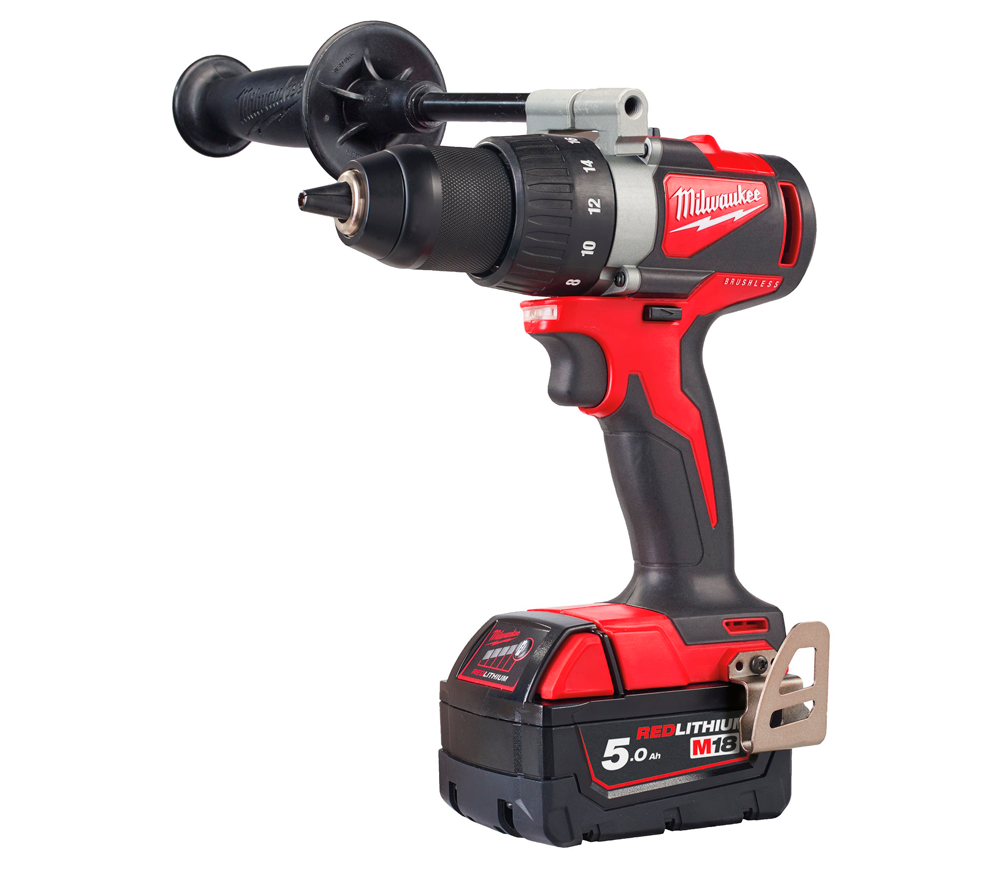 Шуруповёрт аккумуляторный MILWAUKEE M18 BLDD2-502X 18В 5Ач photo