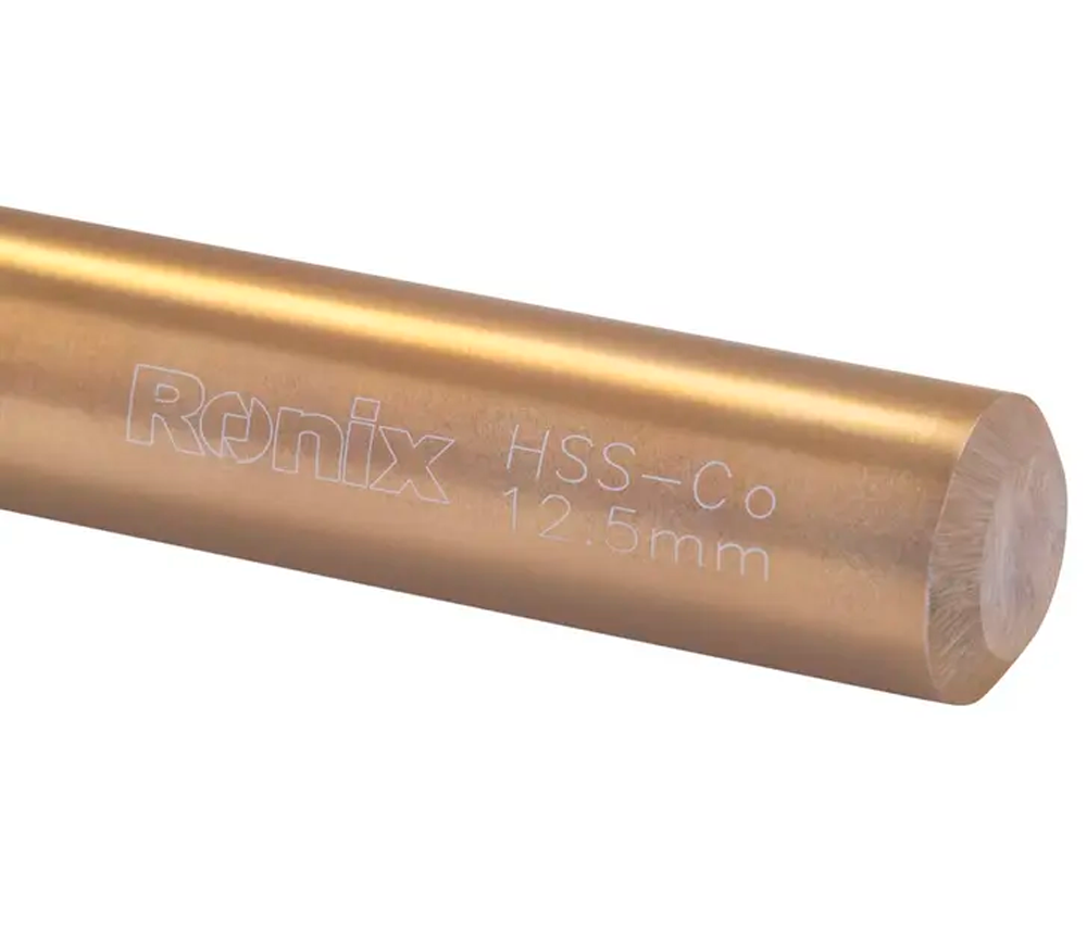 Burghiu pe metal RONIX RH-5527 12.5mm HSS-CO photo 1