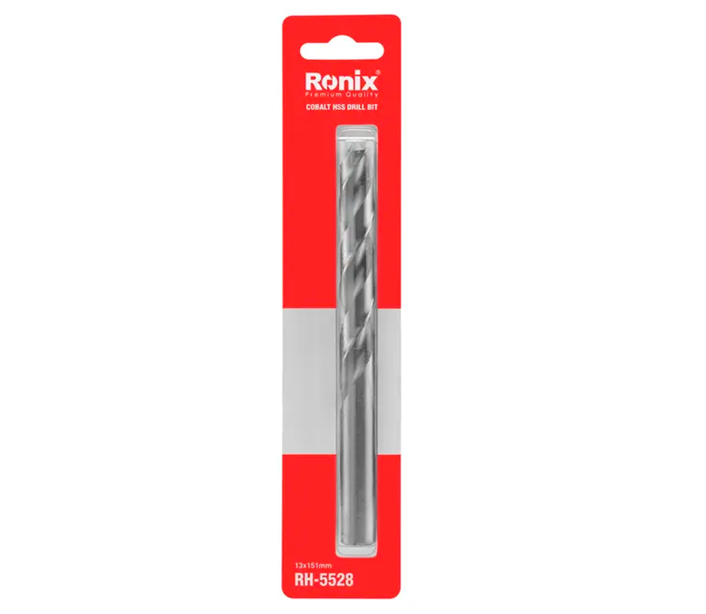 Burghiu pe metal RONIX RH-5528 13mm HSS-CO photo 2