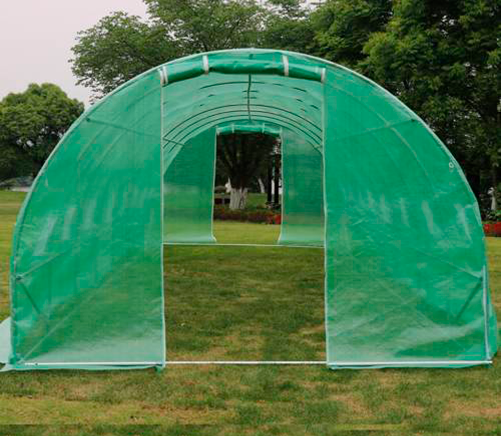 Seră arcuită TEHNO-MS 6x3x2 m 18m² Verde photo 0
