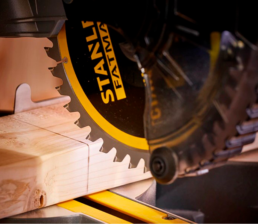 Торцовочная пила аккумуляторная STANLEY SFMCS701M1-QW 18В 4Ач 216мм photo 3