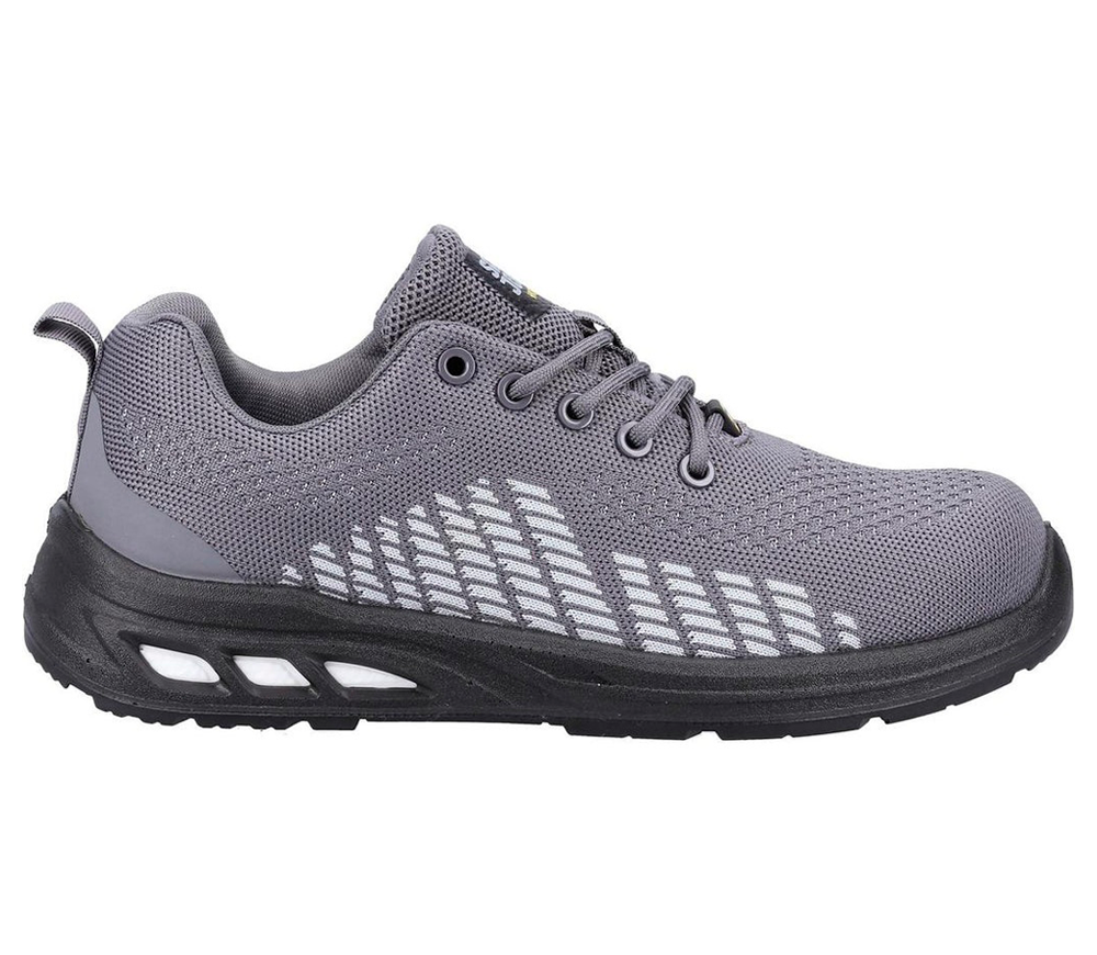 Кроссовки рабочие SAFETY JOGGER FITZ S1P Серые 46 photo 1