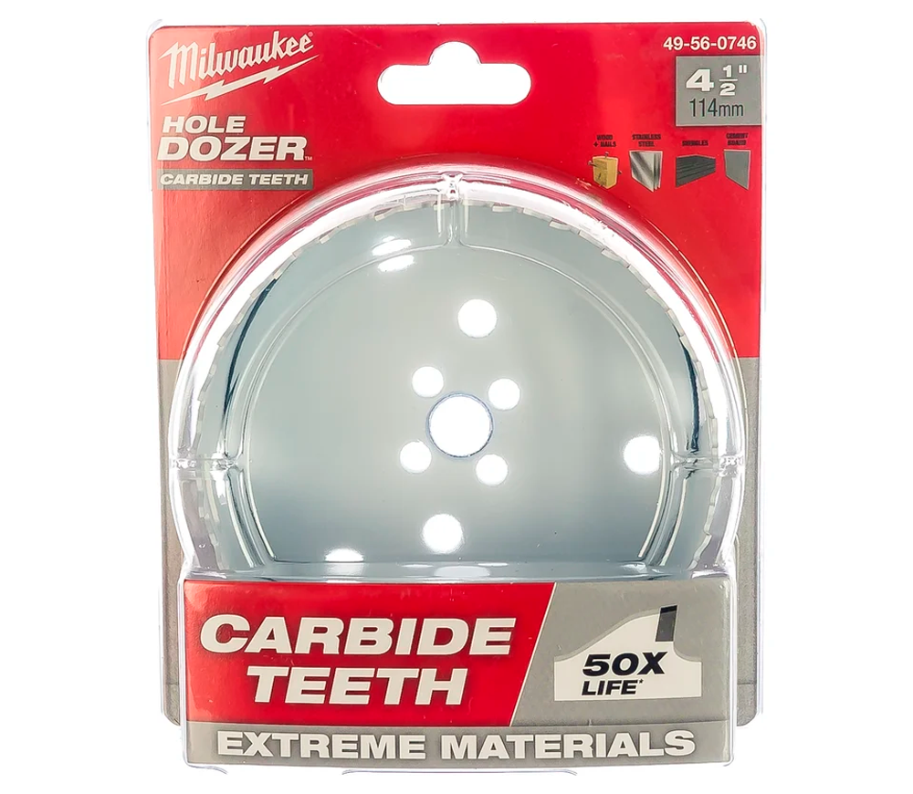 Carotă de găurit MILWAUKEE HOLE DOZER™ 114mm photo 0