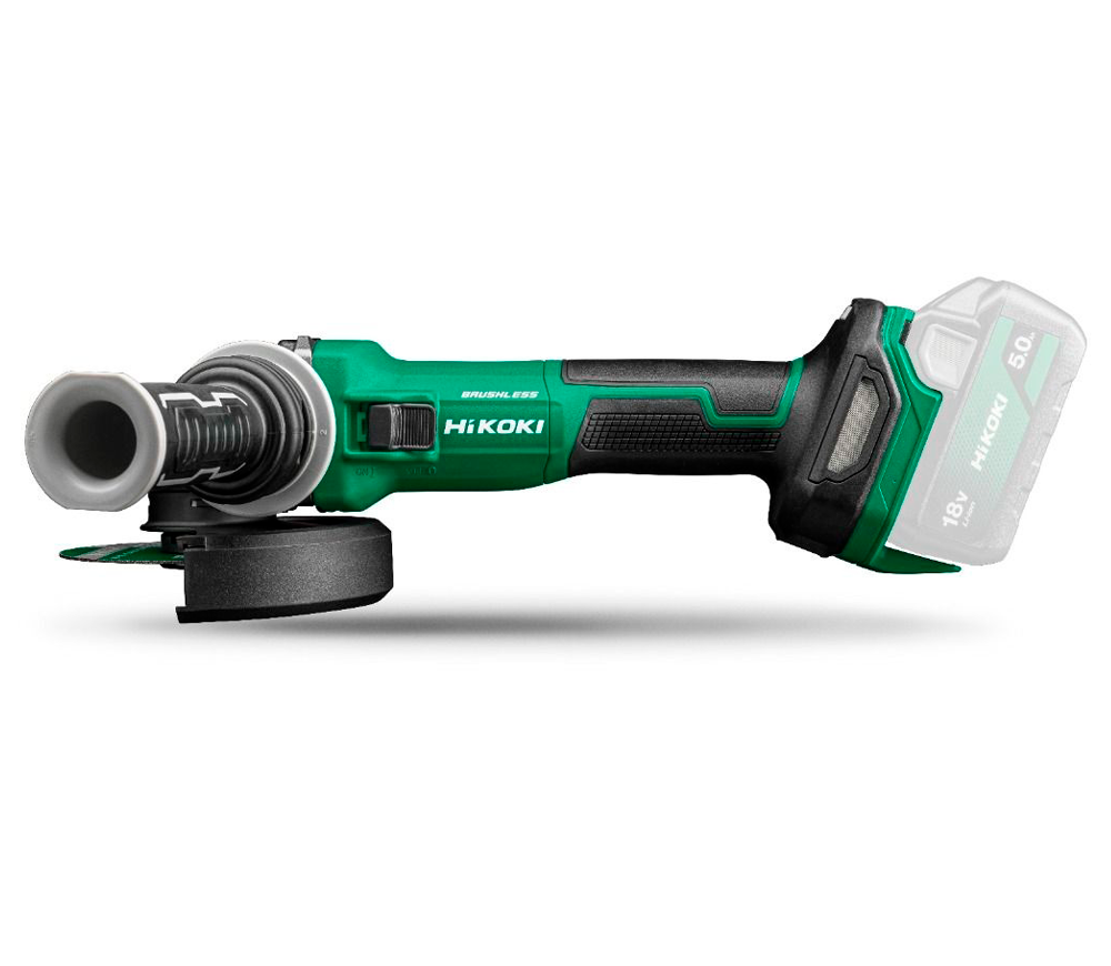 Polizor unghiular cu acumulator (fără bat) HIKOKI G1813DFW4Z 125mm 18V photo 0