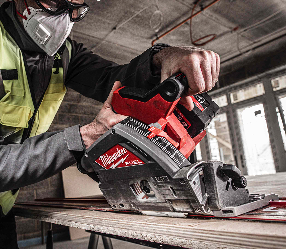 Fierăstrău circular cu acumulator (fără bat.) MILWAUKEE M18 FPS55-0P 165mm 18V photo 8