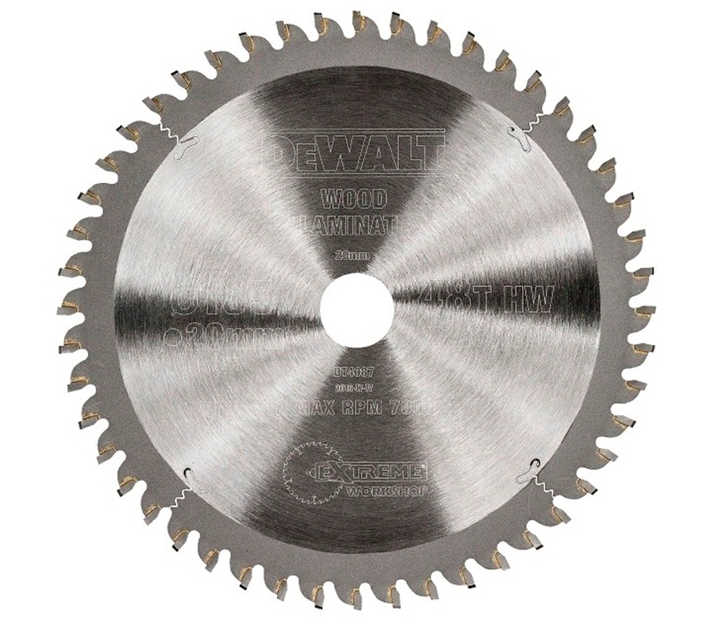Disc pentru fierastrau electric DEWALT DT4087 165mm 1.8mm photo 0