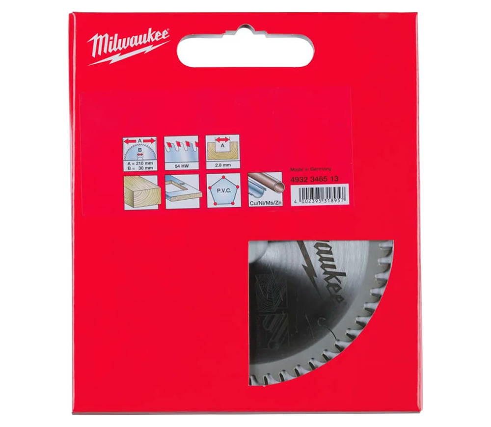 Пильный диск MILWAUKEE Endurance 210мм 2.8мм photo 0