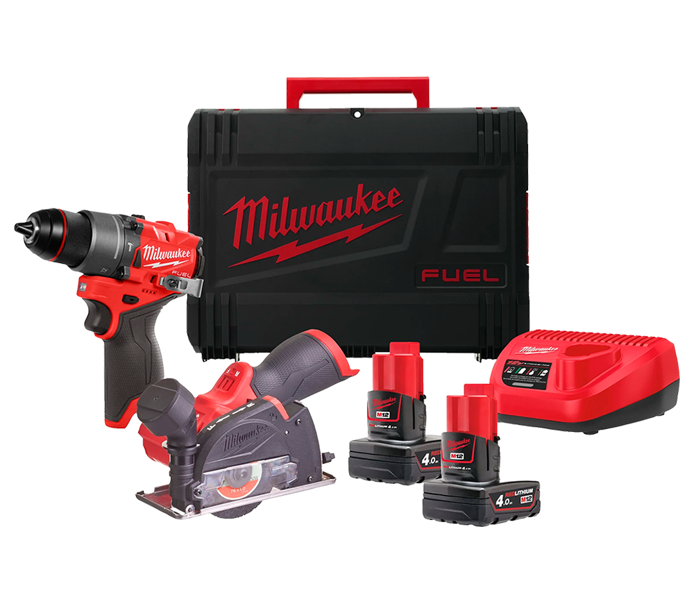 Set de unelte cu acumulator MILWAUKEE M12 FPP2G2-402X photo