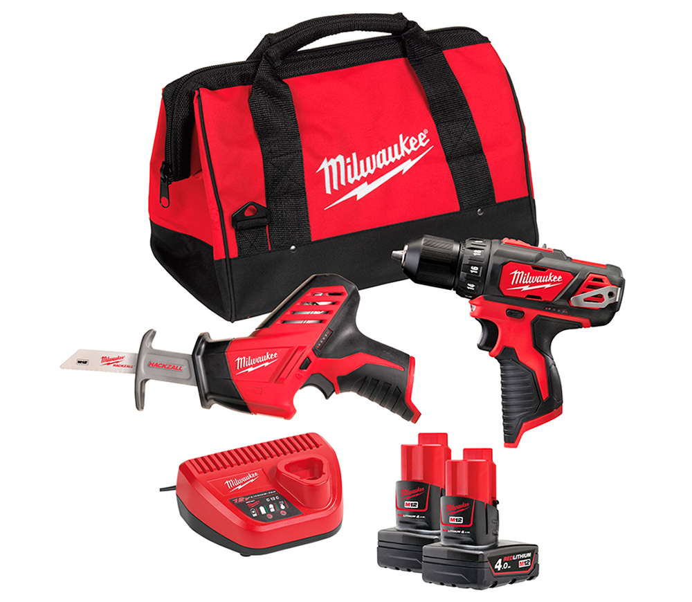 Set de unelte cu acumulator MILWAUKEE М12 ВPP2В-402В photo