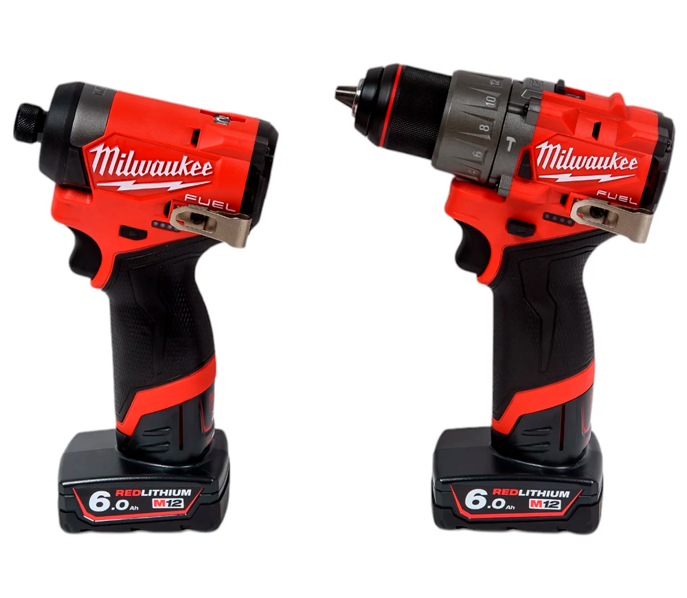 Set de unelte cu acumulator MILWAUKEE M12 FPP2A2-602X photo 0